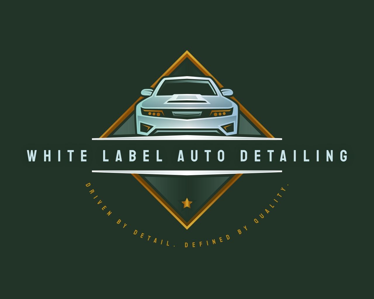 White Label Auto Detailing logo